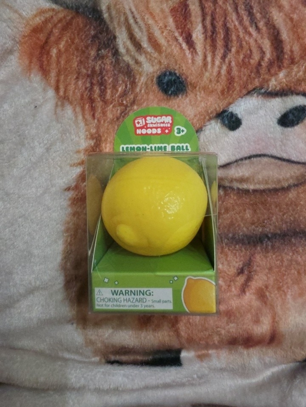 SMITH Lemon-Lime Scented Squishy Ball - Yellow & Green